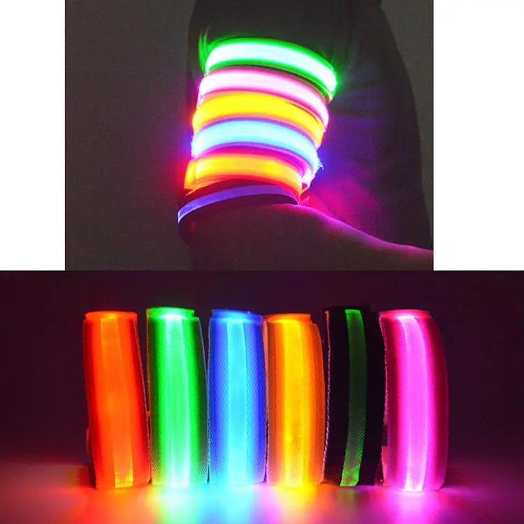 Wholesale cheap light up dmx wristband led bracelet led-nylon wristband with USB for events