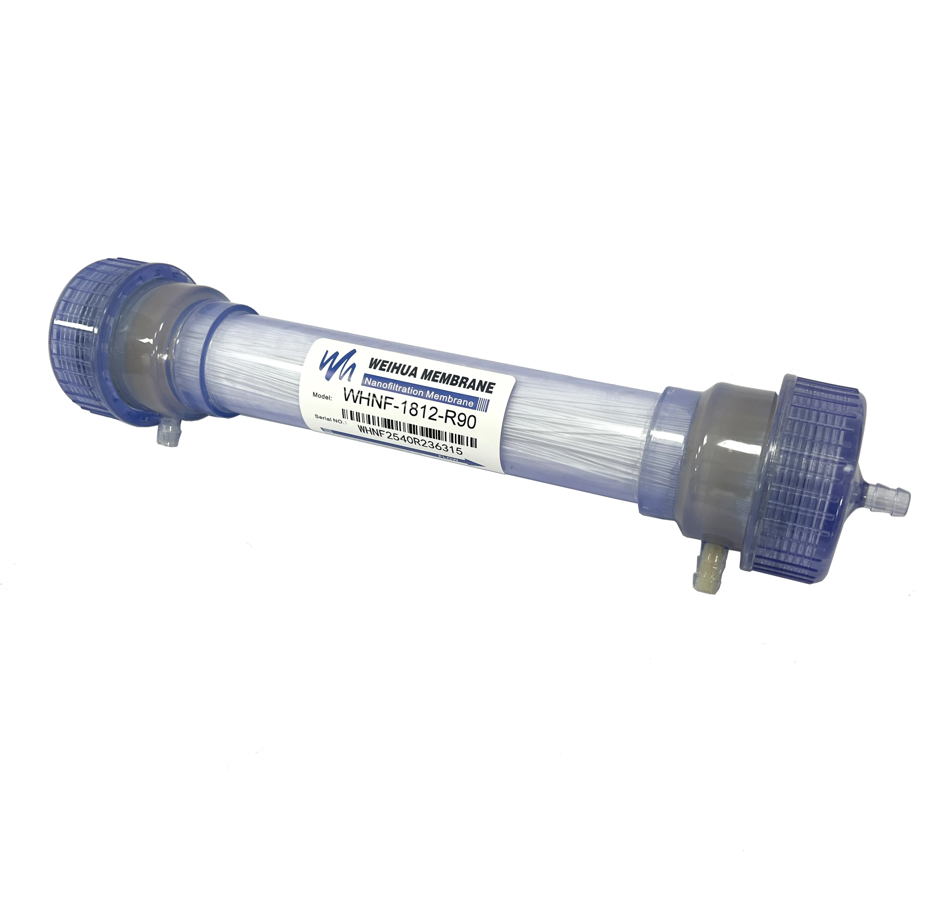 1812 полые волокна NF мембрана хлор устойчивая система очистки воды низкого давления