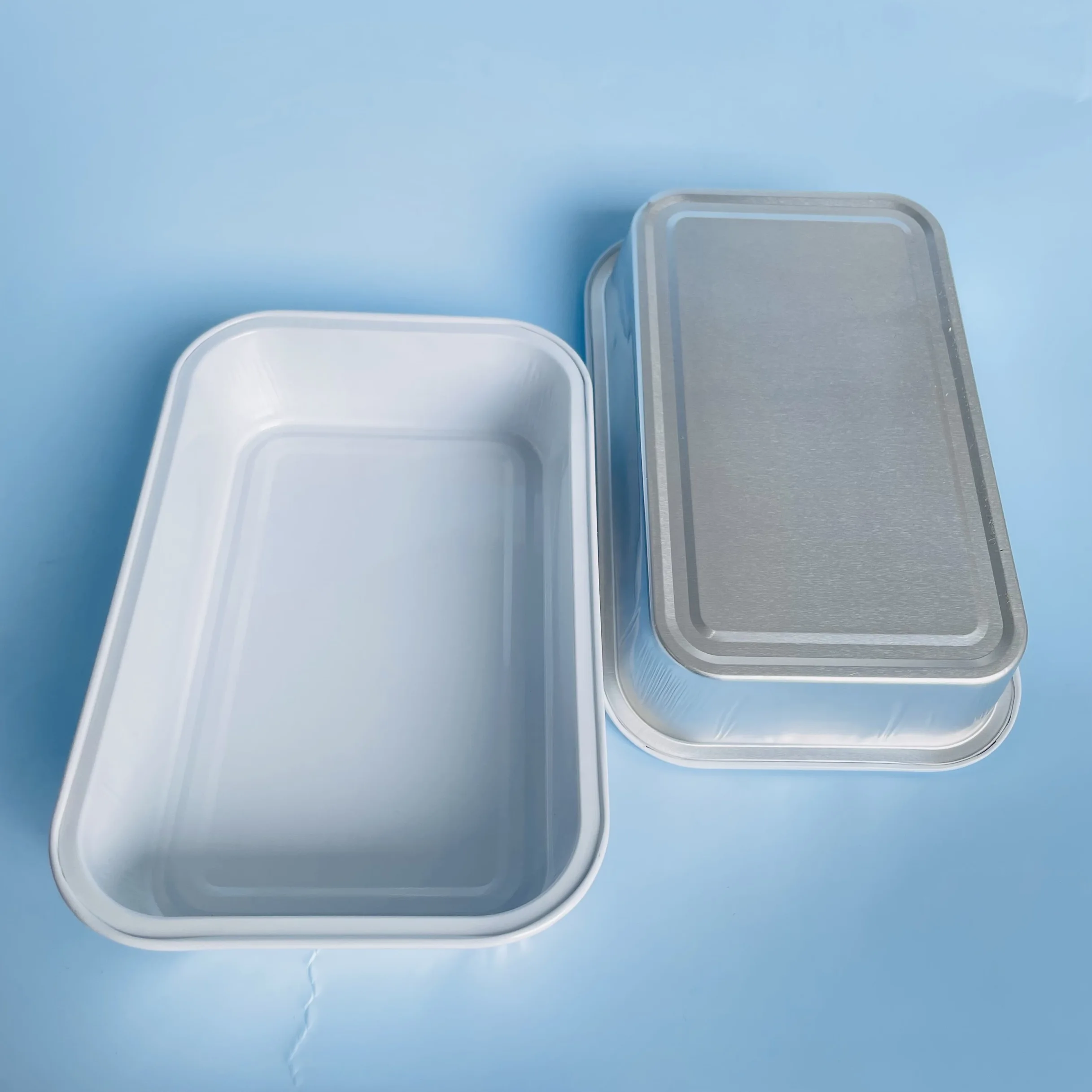 Aluminum Foil Aluminum Plastic Takeout aviation grade aluminum Foil Container with lunch box with lid