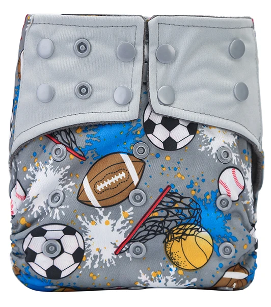 Golden Supplier Organic Customizable Leakproof Pul Super Absoort Reusable Washable Wholesale Cloth Diaper CPSIA SGS Certificate