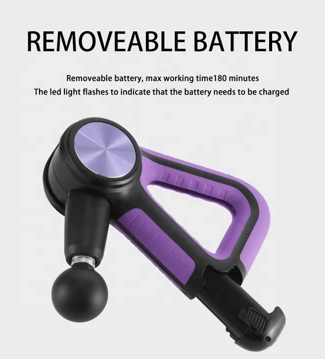 
2021 hot-sell Portable Handheld Massager 20 Speeds Vibration Massage Gun 