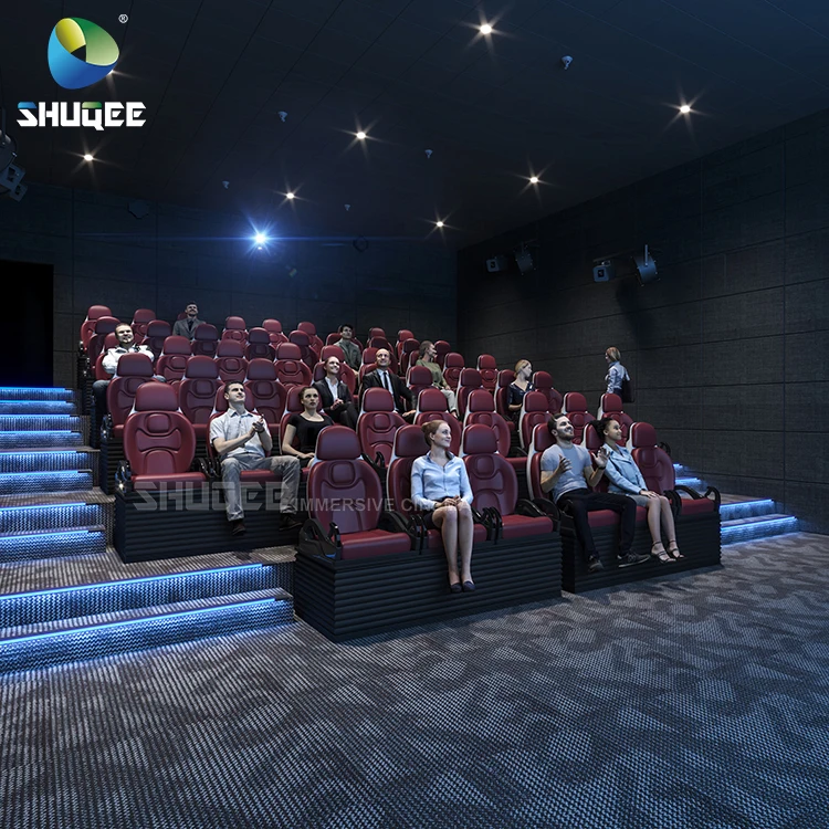 Wholesale 5D Cinema Chair With Thrilling 5D Cinema Movies Capacity 50 People