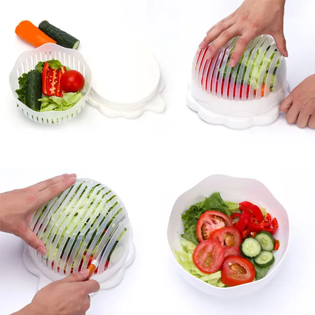 New product 2021 kitchen Fast Salad Cutter Bowl