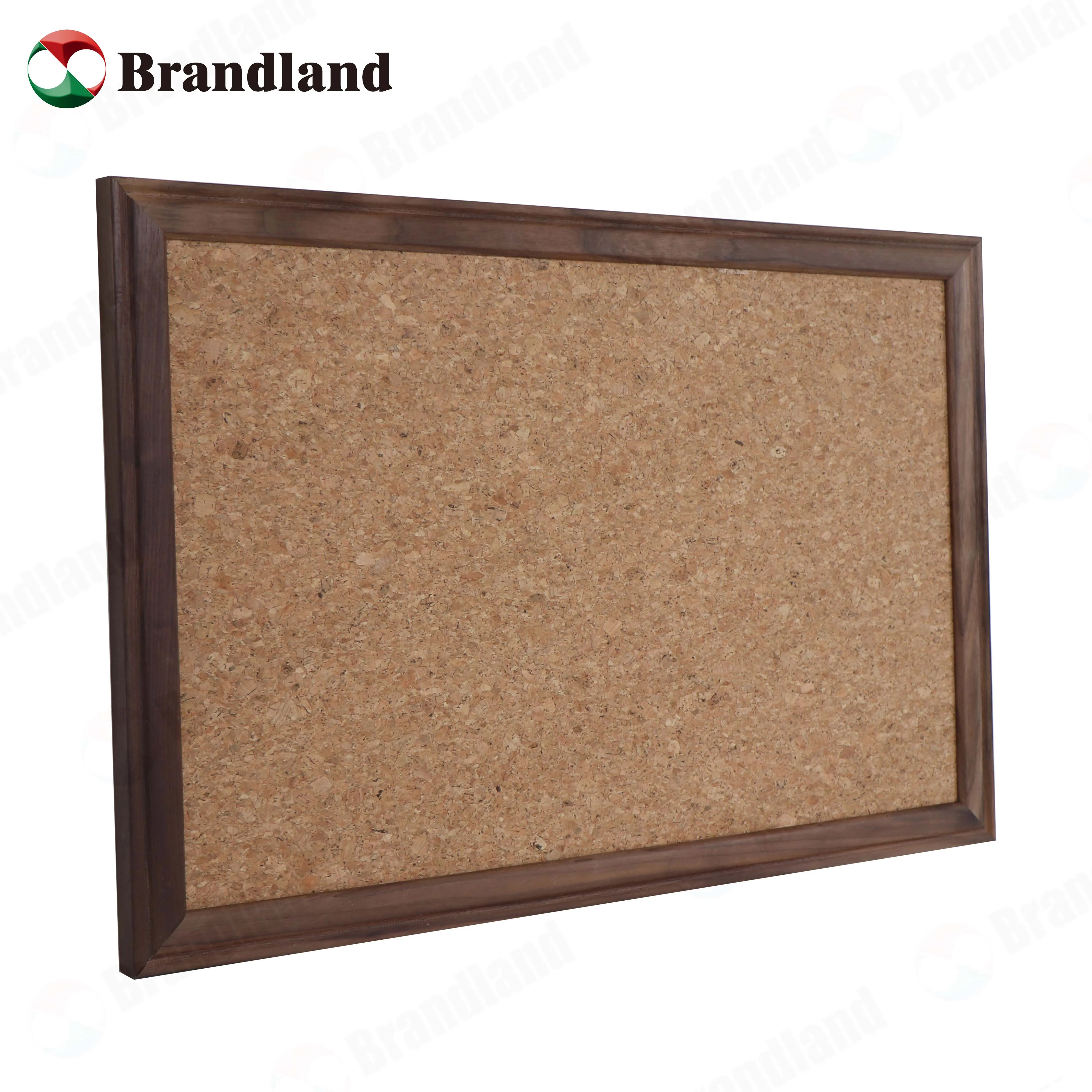 Custom common cork board and wood frame solid wood office bulletin memo