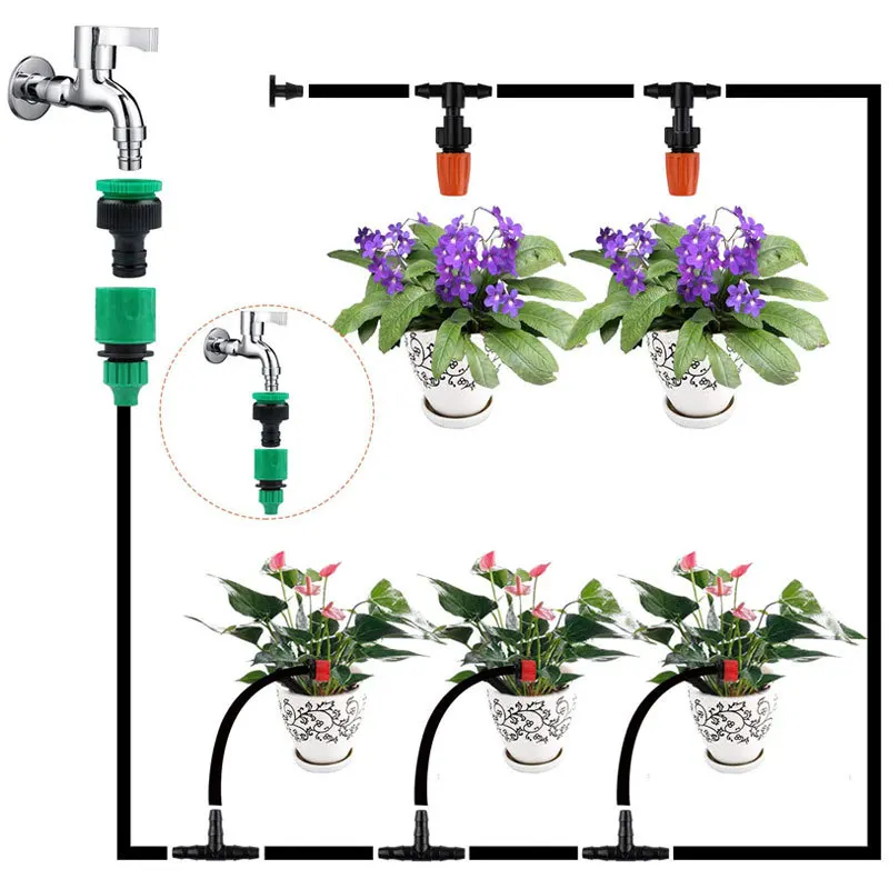 
Система автоматического капельного орошения сада, «сделай сам», система полива растений 