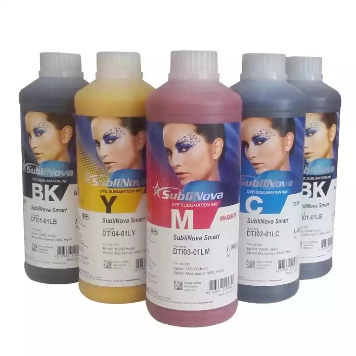 Supercolor Korean Low Temperature High Density Sublimation Heat Changing Dye for Inkjet Printer Paper 4 Colors 6 Colors