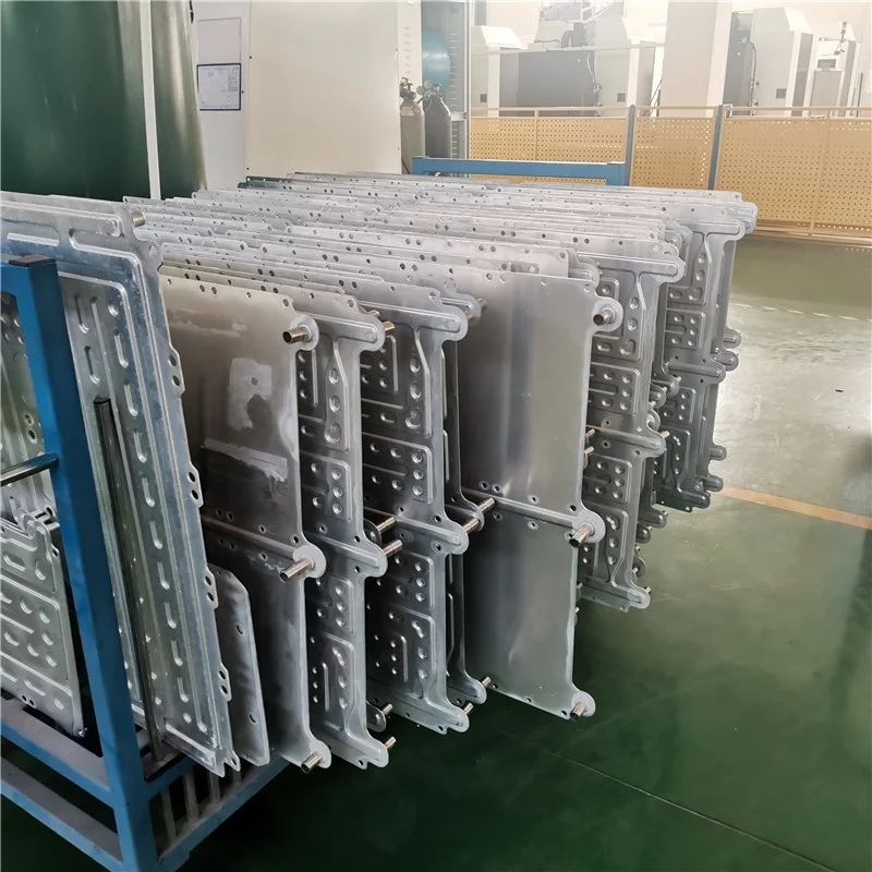 3003 vacuum aluminum cooling plate for 21700 prismatic battery pack