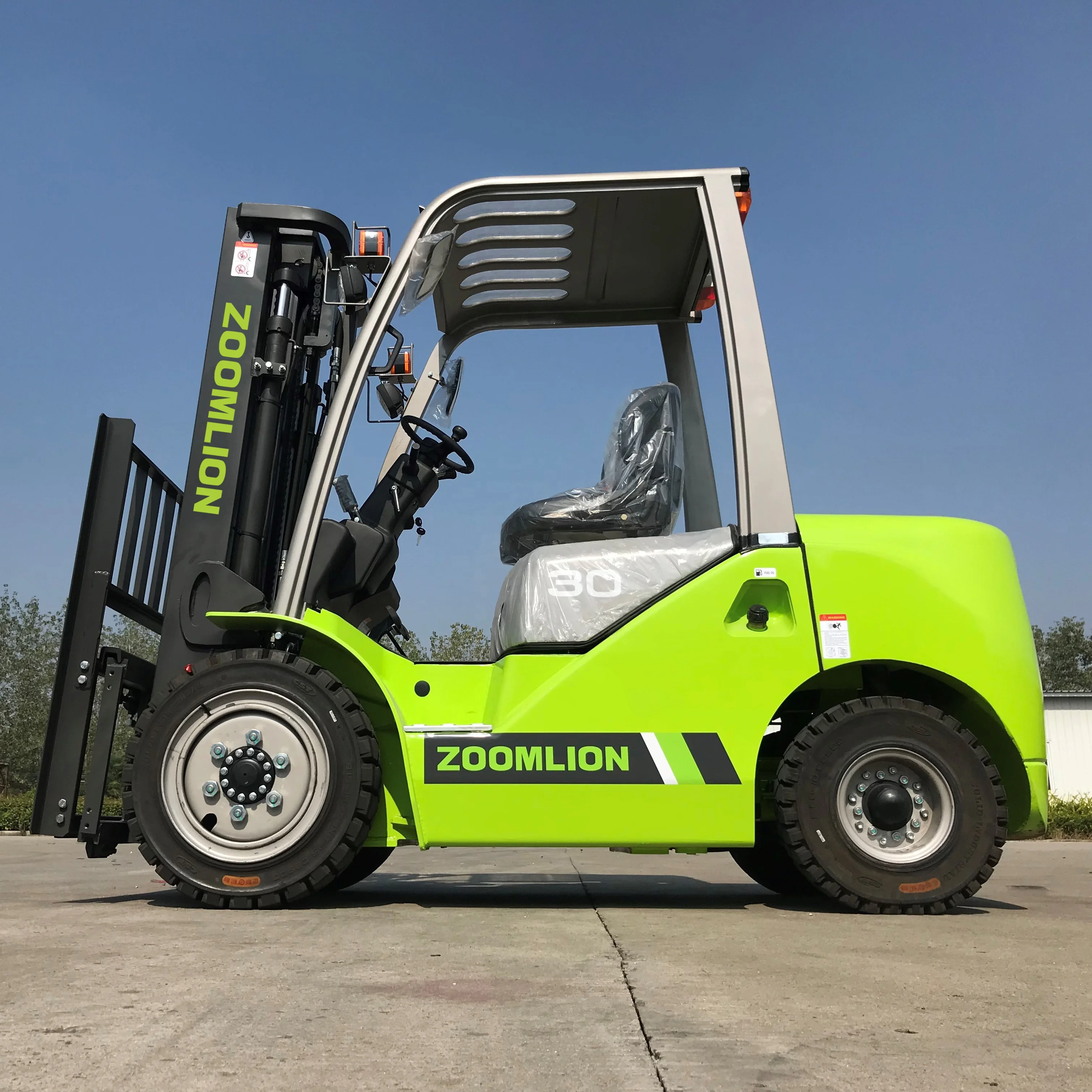 Zoomlion forklift Big 3 ton truck Heavy diesel powered 3T small tons
