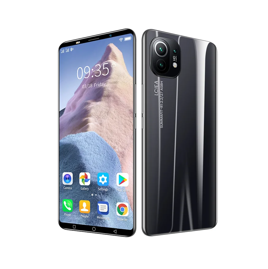 5.8-inch HD full screen 6+128GB 5G network LCD slim Bluetooth mobile smart phone