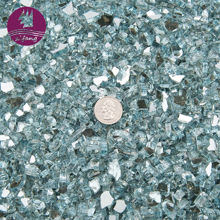 Fire Glass for Gas Fireplace Outdoor Gas Fires Fire Pit Table Glass