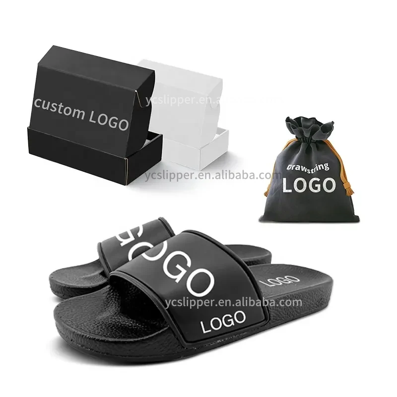 Designer sneakers slippers Mens women relief logo slippers sandals outdoor rubber beach slides custom