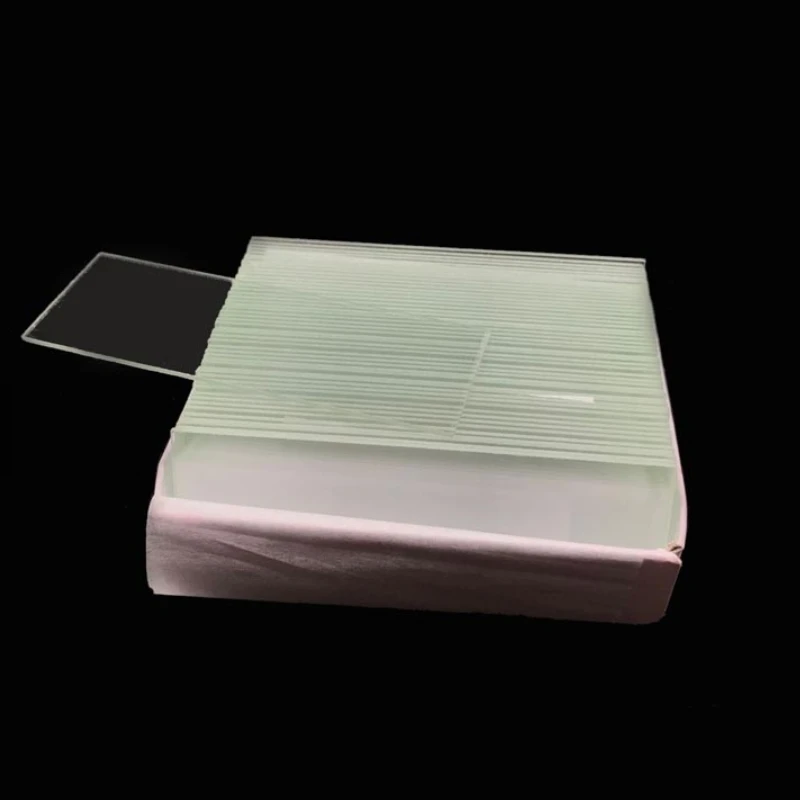 Laboratory disposable Glass 7101 7102 7105 Microscope Slide With Single Frosted End