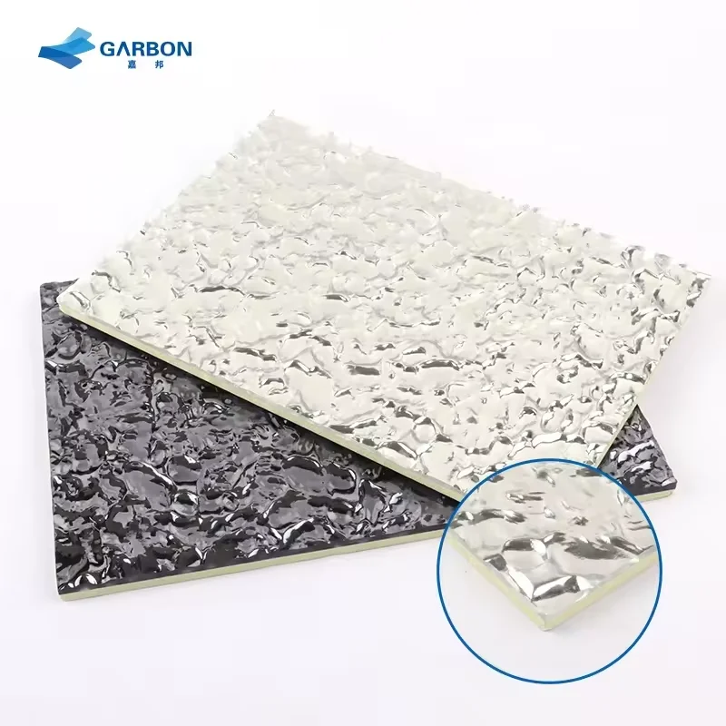 PVC Mirror Ceiling Wall Panel for Luxury and Art Decoration Graphic Design Modern Geometric Waterproof Wall Sticker 5 Years