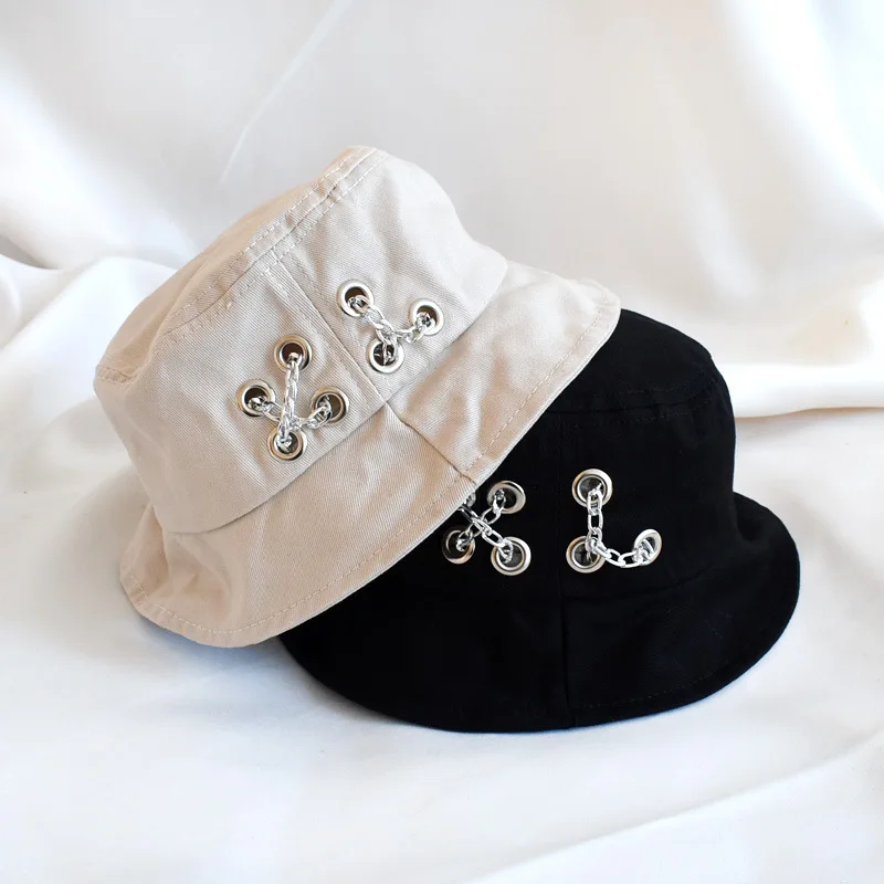 Amazon Bestsellers 2022 Trendy Hip Hop Style Bucket Hat Kids Visor Hat with Custom Logo with Rhinestones and Rivets