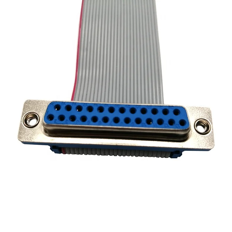 custom 2 3 4 6 7 8 9 10 12 13 14 16 18 20 24 26 30 40 pin vga to idc flat ribbon cable or DB D-sub computer wiring harness