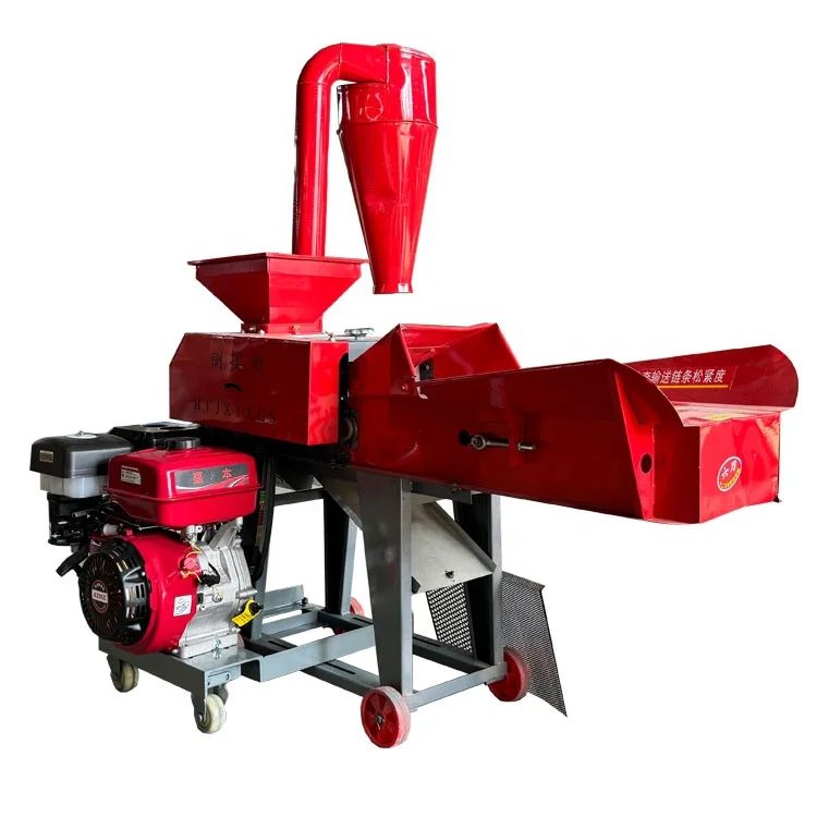 Agriculture Grass Crusher Chaff Straw Hay Cutter Corn Grain Grinding Crushing Milling Machinery for Animal Feed