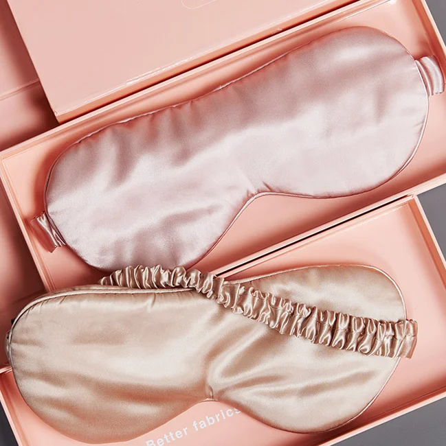 Comfortable high quality silk eye mask personalized sleep masks