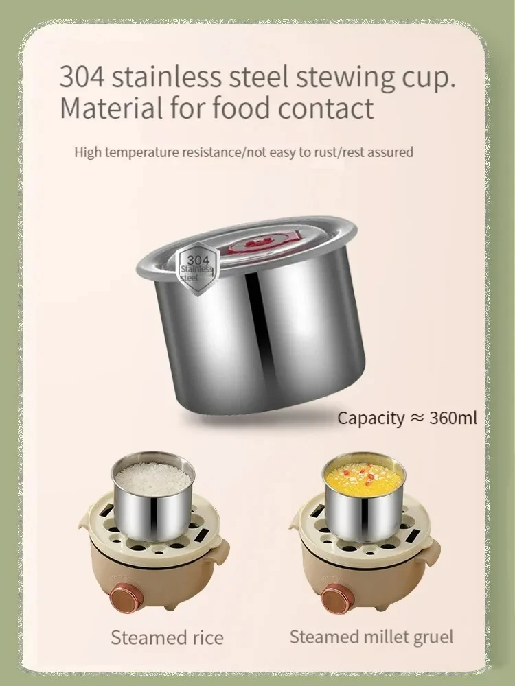 Home Egg Steamer Cooker Boiler with Multi function grill fried egg cooker