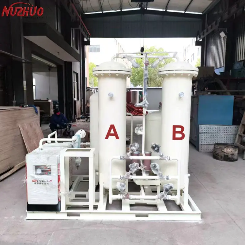 NUZHUO Factory Best Price Oxygen Separation Plant CE/ISO Certified 3-200Nm3/h O2 Generating Machine