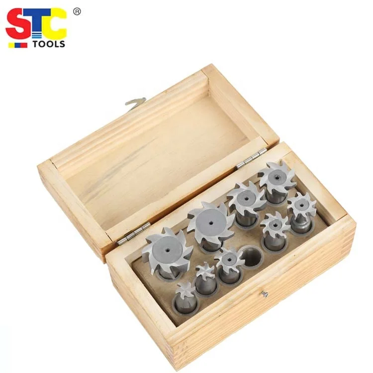 DIN850 High speed steel Tungsten carbide keyseat T Slot Milling Woodruff Key seat Cutter