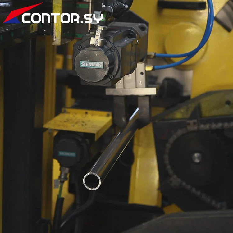 
Automatic Metal Tube Cutting Machine Use Circular Saw Blade Cutoff Steel Tube And Pipe CNC Cut to Length Machine 