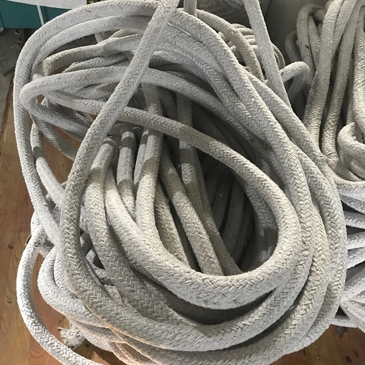 Alumina Silicate Ceramic Fiber Insulation Material Ceramic Fiber Round Rope