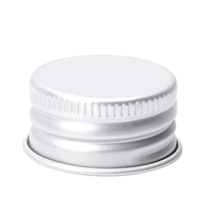 manufacture Customized Aluminum Metal Screw Cover Cap 18mm 20mm 24mm 28mm Aluminum Screw Lid for Bottle and Jars
