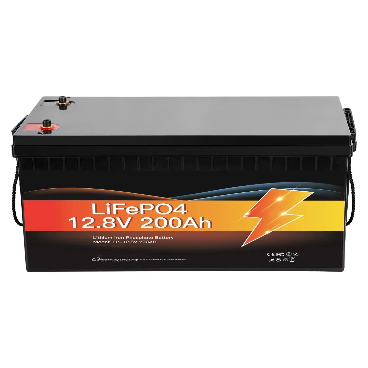 12.8v 100ah 200ah graphene battery 12v 100 am 200 amp lithium ion battery solar storage hybrid batteries for solar system tool