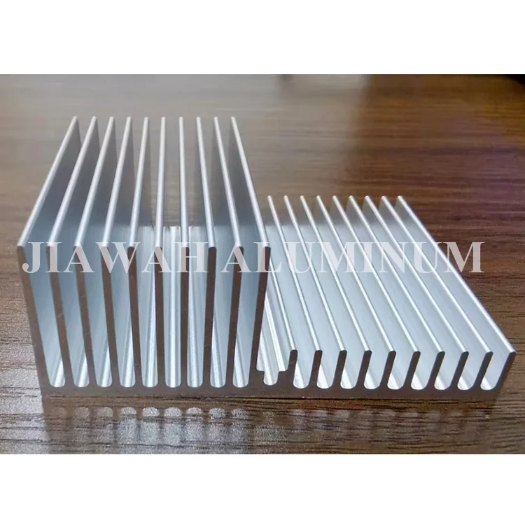 Factory wholesale anti UV anodised black custom aluminium heat sink pad for power amplifier cnc punching holes milling tapping