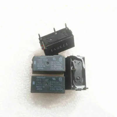 Electronic components miniature Power Relay 5/12/24V 5A DIP 4Pin G6B-1114P-US-5/12/24VDC