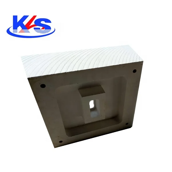Refractory insulated aluminum silicate ceramic fiber riser sleeves used in aluminum industry
