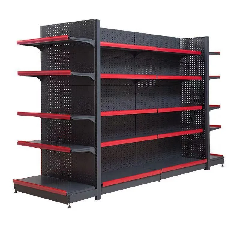 used supermarket wire metal mesh shelf light duty racking metallic shelves