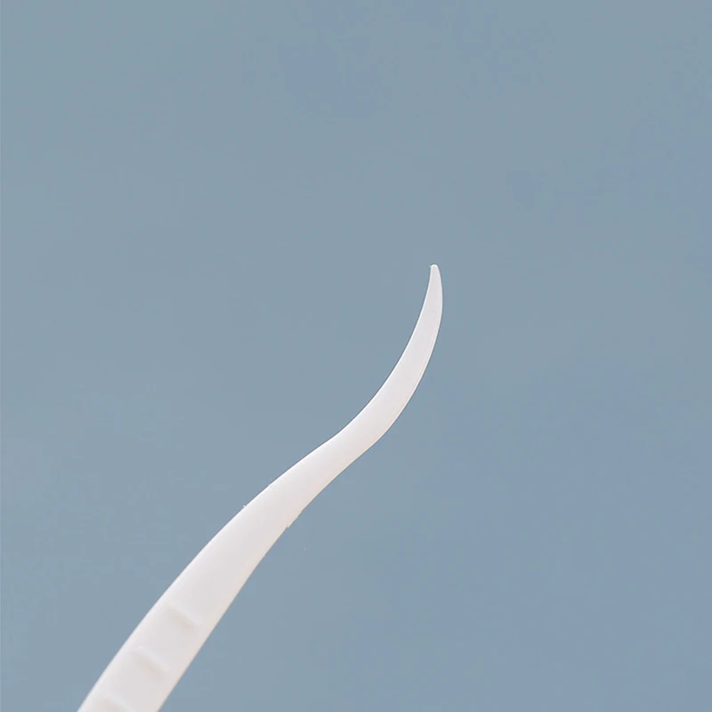 high quality low price teeth cleaner 100pcs per bag portable dental floss plastic toothpick with long handle