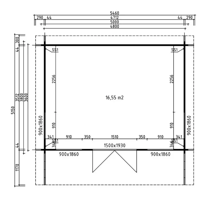 Оптовая продажа набор деревянных садовых сараев площадью 17 м² сборные уличные сосновые сараи для офиса