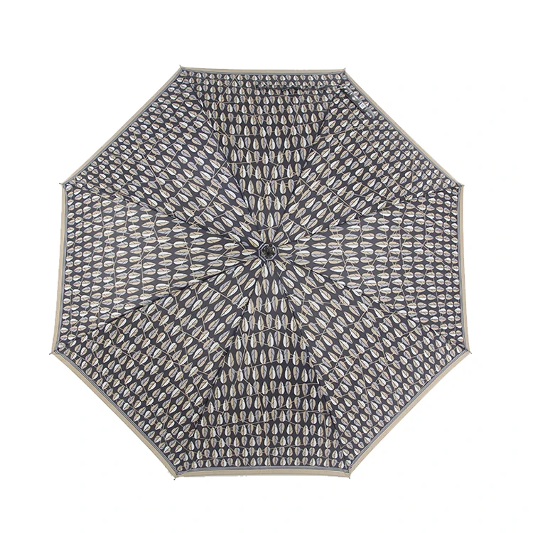 Fashion Design Hook Handle 1 Folding Man Walk Stick Umbrella