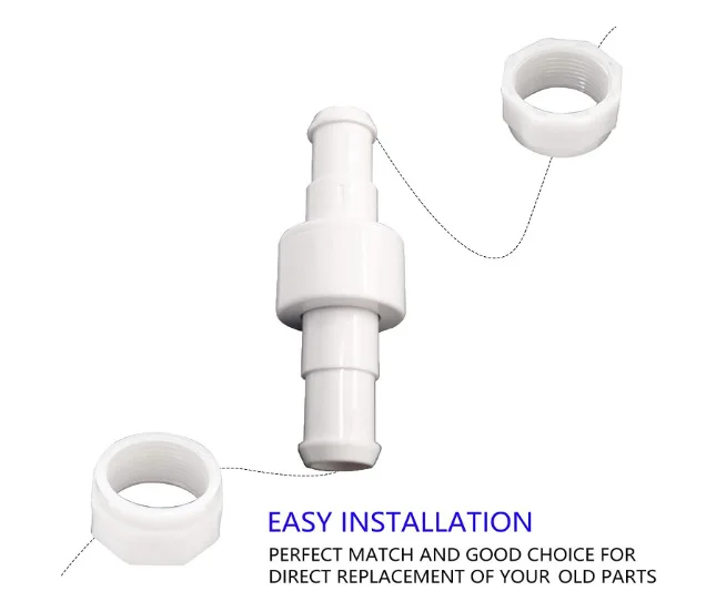 D20 D15 Factory Price Hose Ball Bearing Swivel Feed Hose Nut Pool Replacement Fittings fits 280 3900