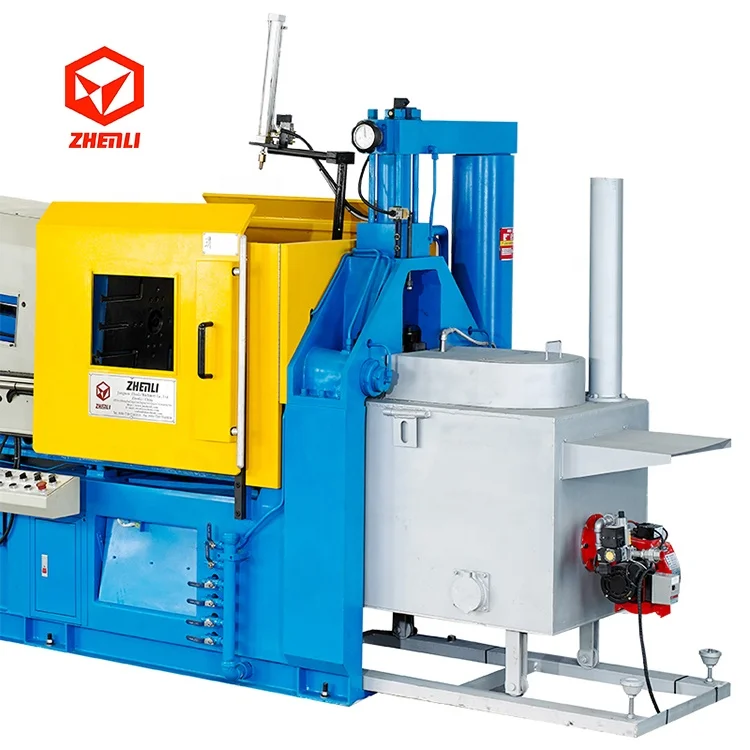 full automatic zamak metal hot chamber die casting machine