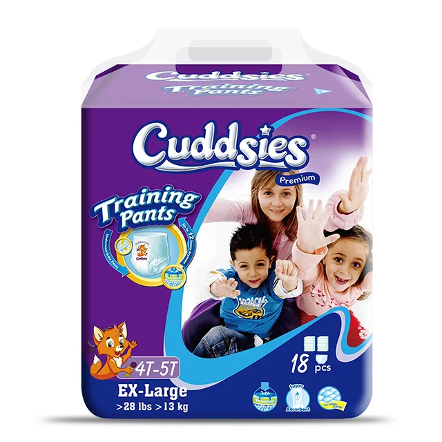 Super Absorbent Safe And Comfortable Baby Training Pants Without Side Leakage And Baby Diaper