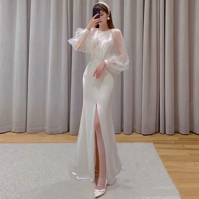 princess ball gown wedding A-line pink color gown for wedding wear for women wedding evening gown