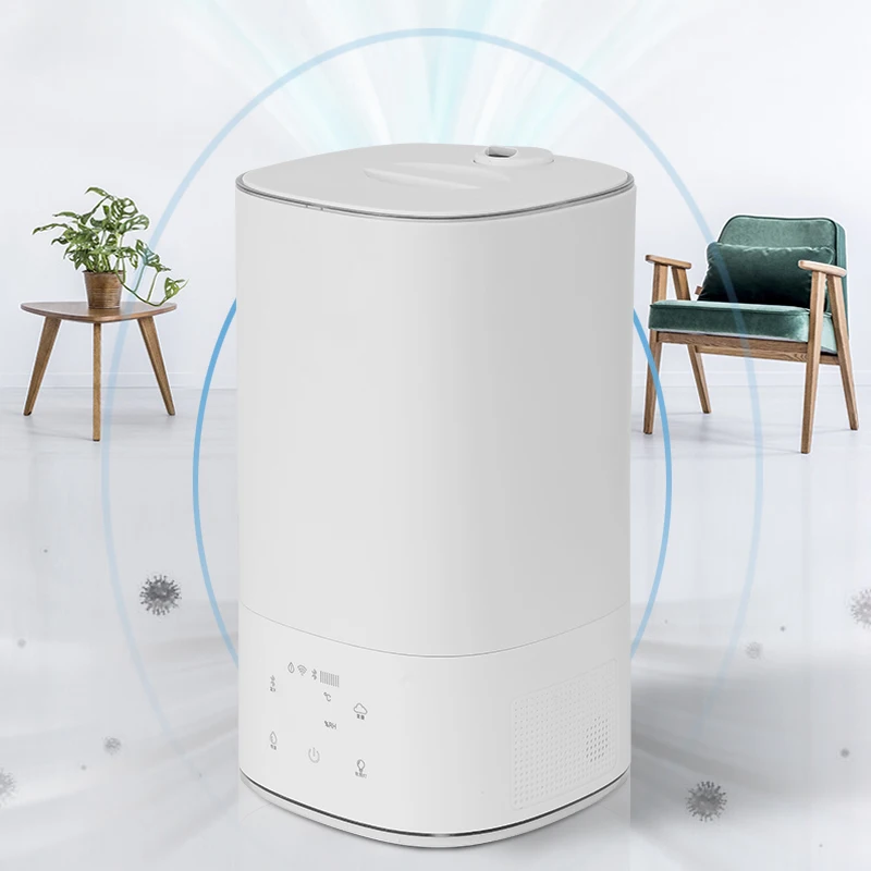 New Product 2022 4L Capacity Top Filling Desktop Diffuser WIFI Smart Ultrasonic Humidifier