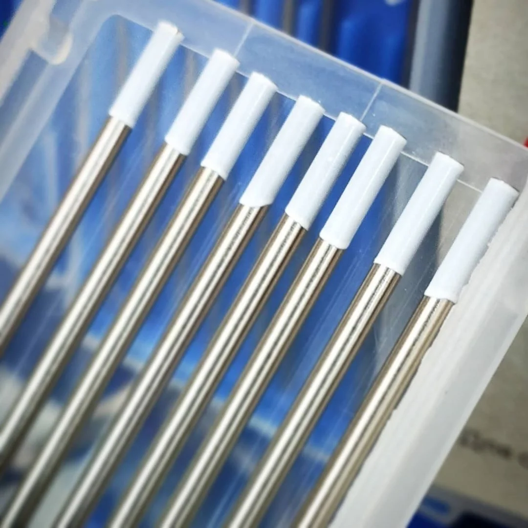 Zirconium Tungsten Electrode WZ8 White Tip For Aluminum Welding Machine