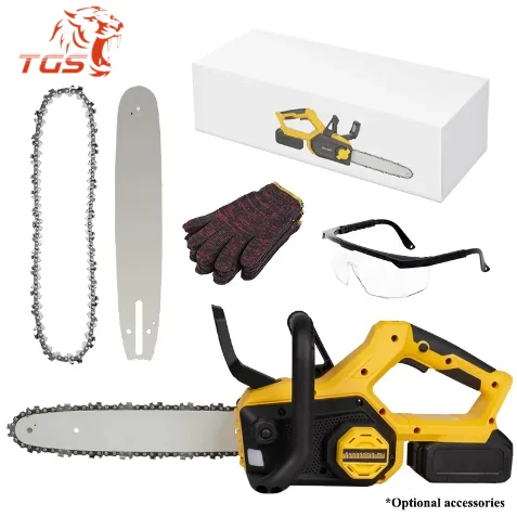 TGS Hot Sale Wood Cutting Tool wood cutting chain saw cordless Manual Chainsaw 12inch easy operation chain saw Professional
