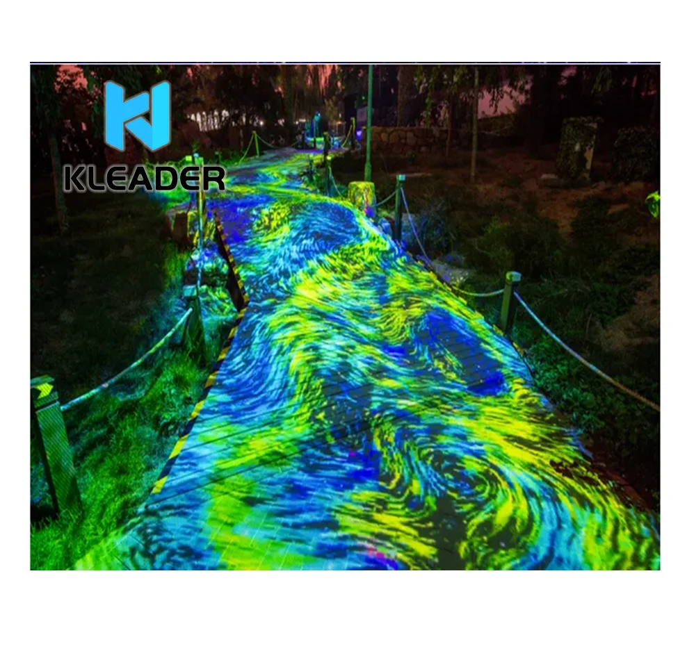 Многоэкранная Интерактивная напольная проекционная система интерактивные игры 3d интерактивный пол