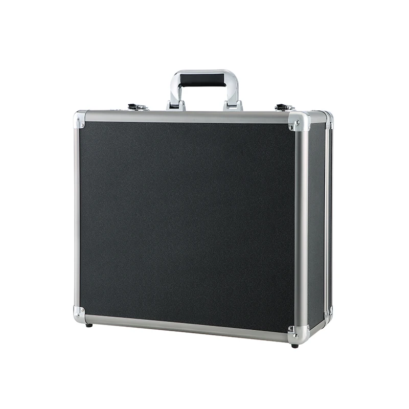 Superior Quality portable Handle hard plastic eva aluminum enclosure aluminum carrying tool case with foam