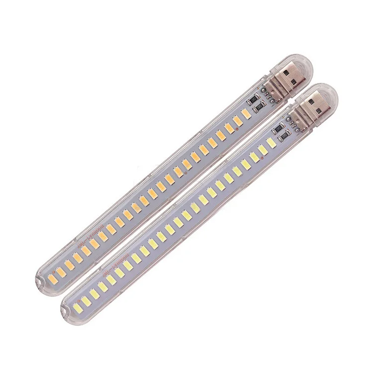 Portable Living Room Bedside 5V USB Night Light 24 LED Reading Desk Lamp