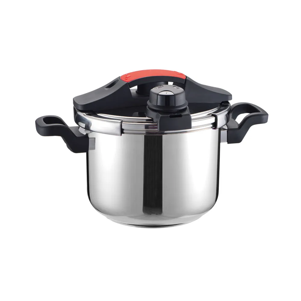 Gas and Induction Cooker panci presto Hotel Pressure Cooker with Multiple Safety Space Black