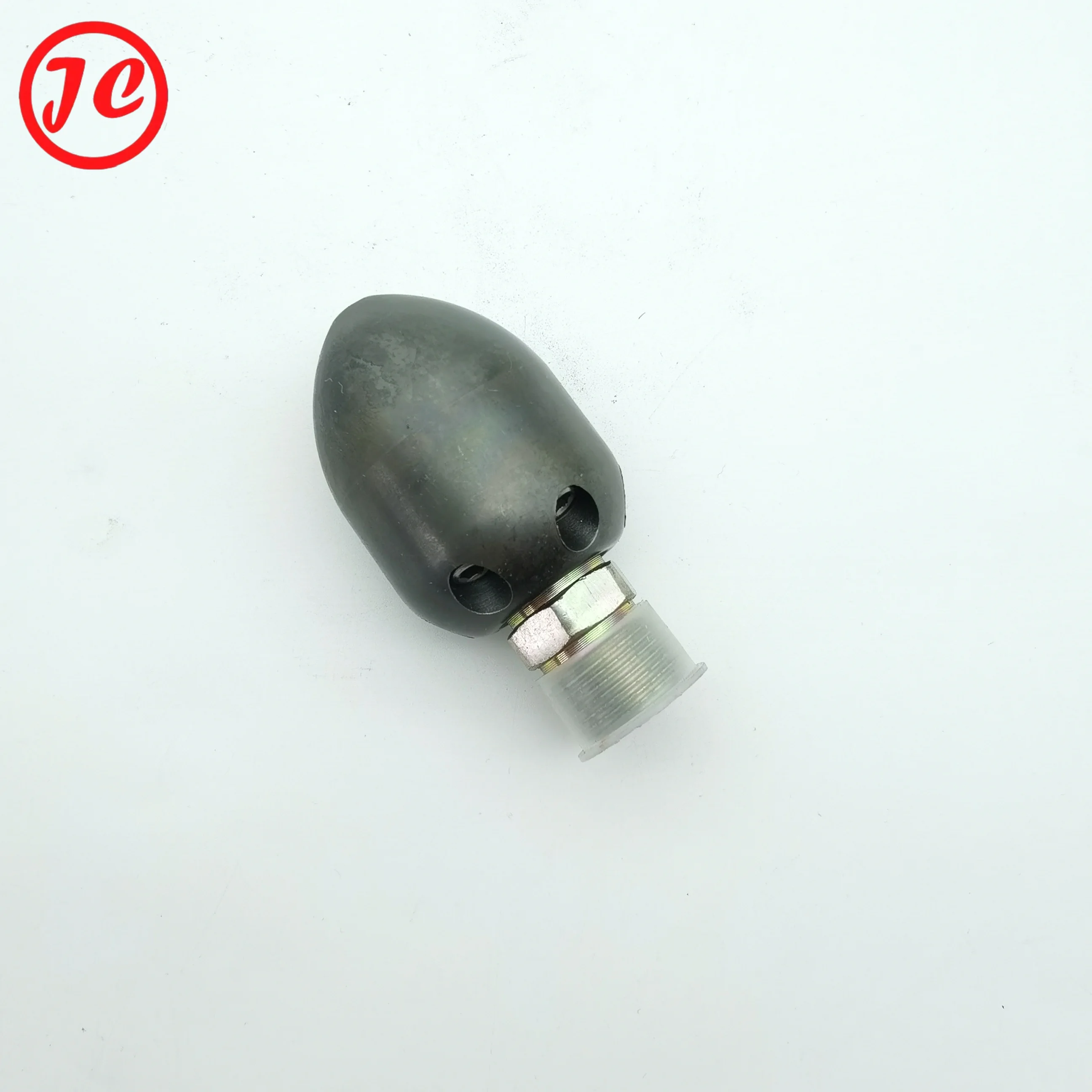 Pipe dredging water mouse nozzle stainless steel high pressure mine municipal pipe cleaning nozzle wear resistant and durable