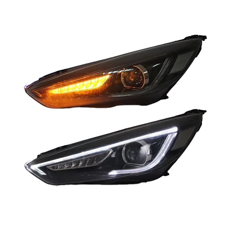 Vland Factory Wholesale Head Light Sequential Turn Signal Front Lamp For Ford Focus 2015-2018 Head Lamp
