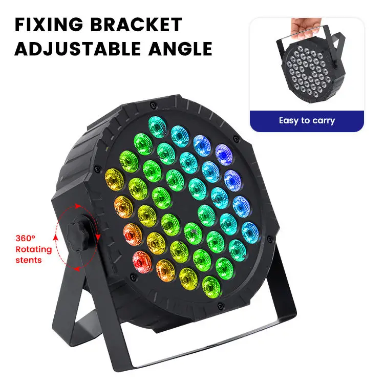 Mic Stage Rgb Color Change Led Theater Bar Par Disco Dj Rgb Stage Lights