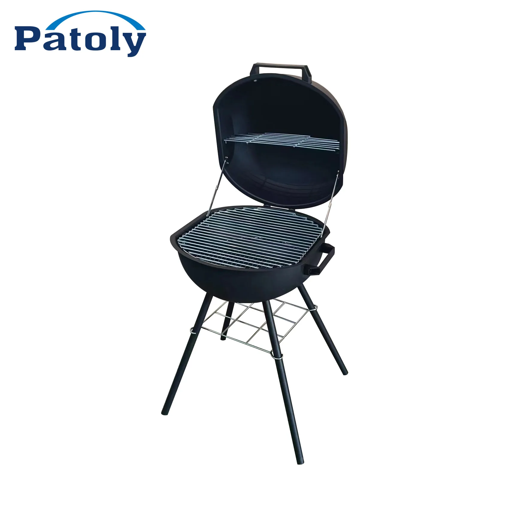 On sale new arrival mini portable charcoal BBQ grills stainless steel outdoor foldable barbecue oven